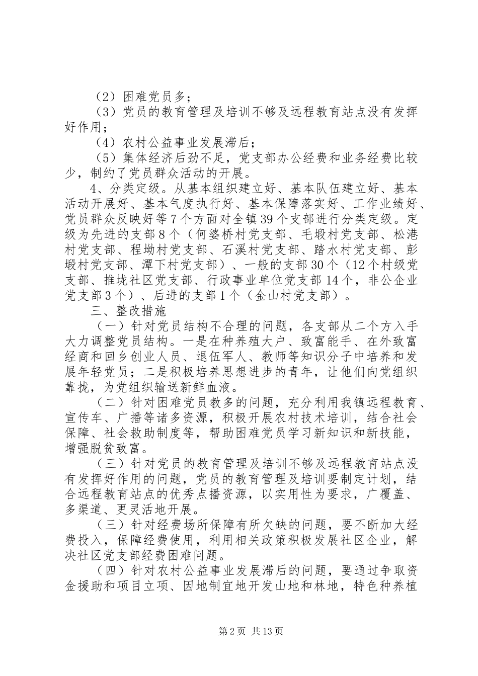 马港镇分类定级综合分析报告_第2页