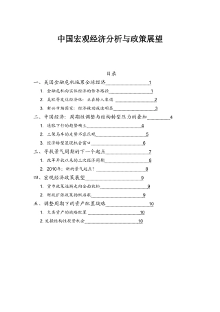 宏观经济分析(DOC12页)