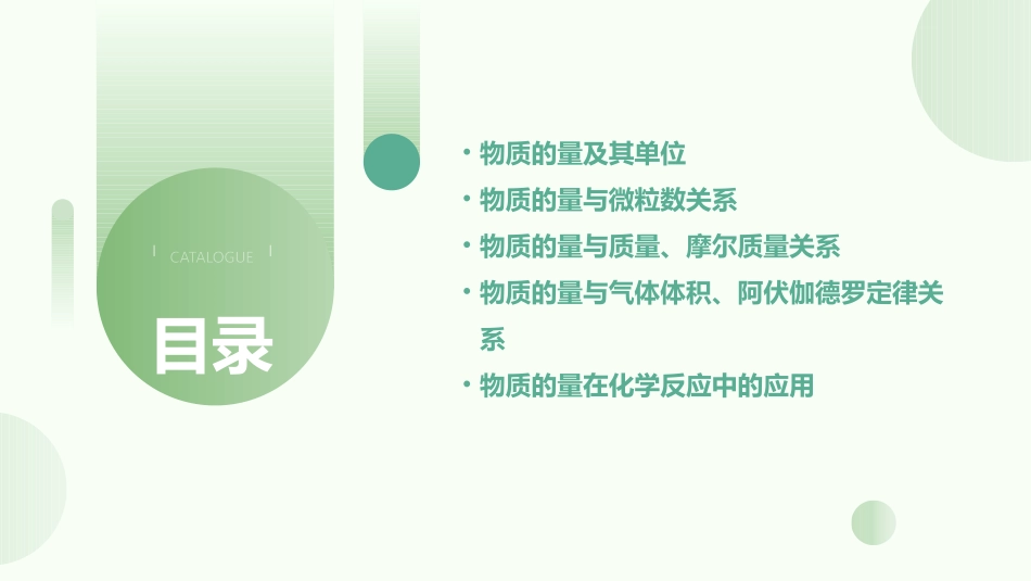 高二会考复习一(物质的量)课件_第2页