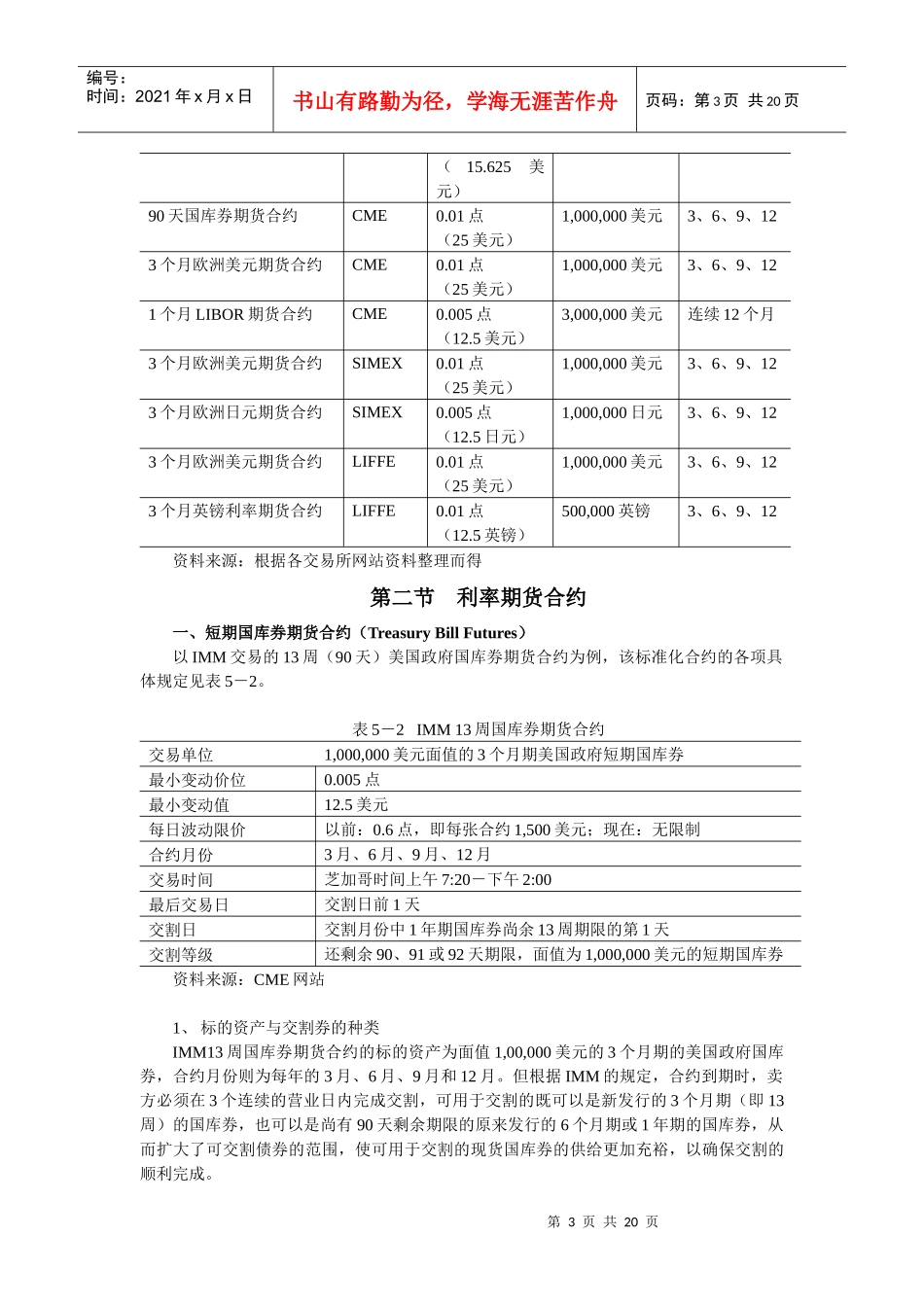 第五章利率期货（doc 19）_第3页
