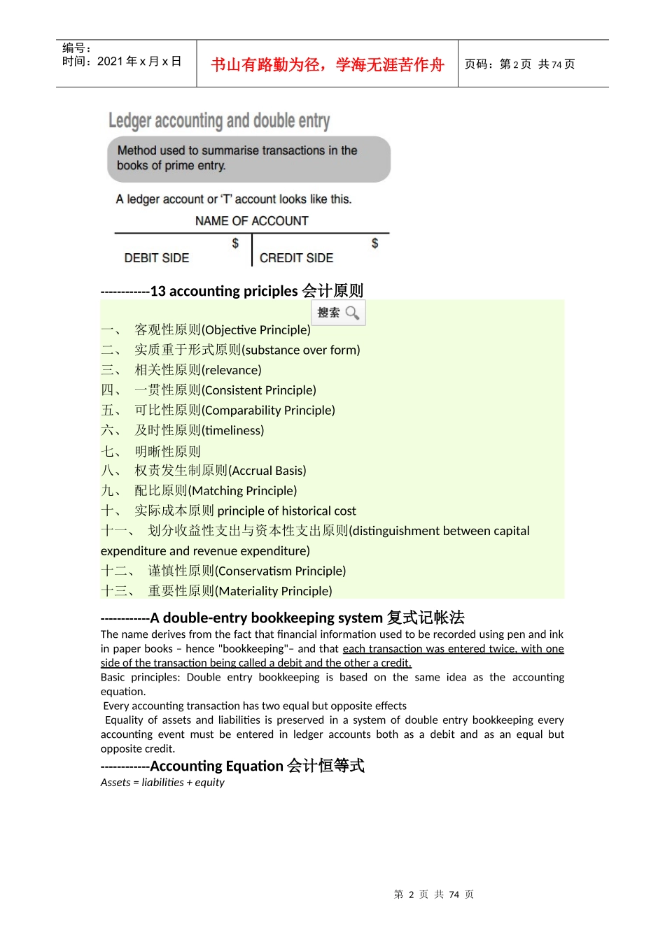 (史上最全共系列中英文对照)XXXX年版_财务管理_经管_第2页