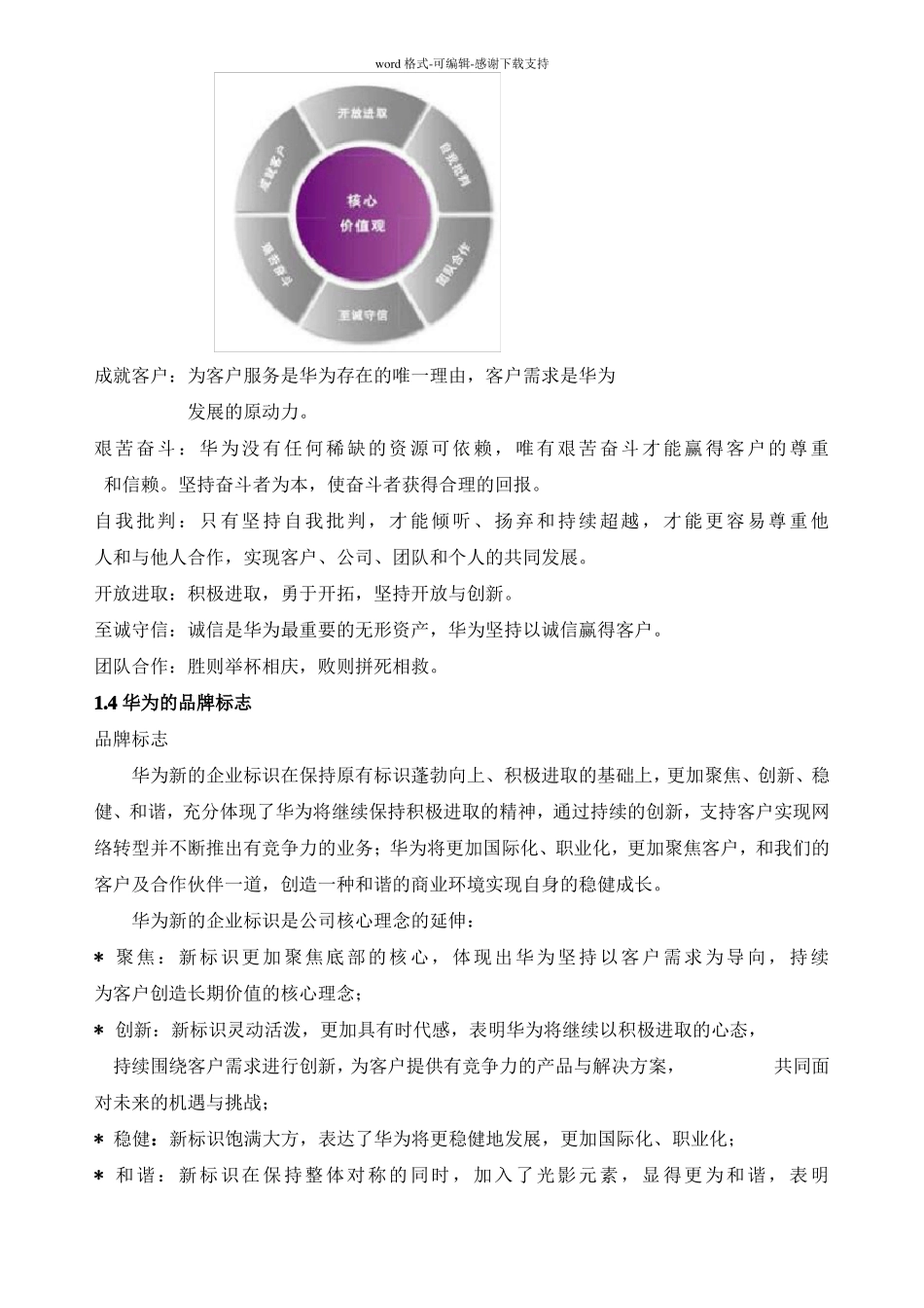 华为的企业使命和战略目标_第2页