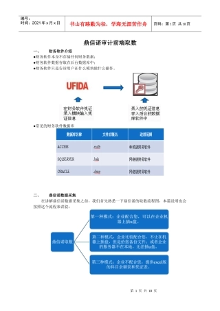 鼎信诺审计前端取数