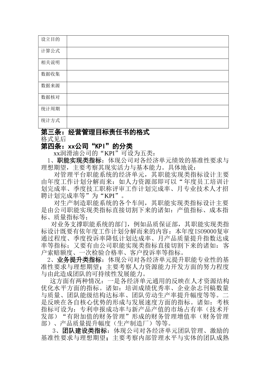 长城润滑油实体绩效管理制度细则_第2页