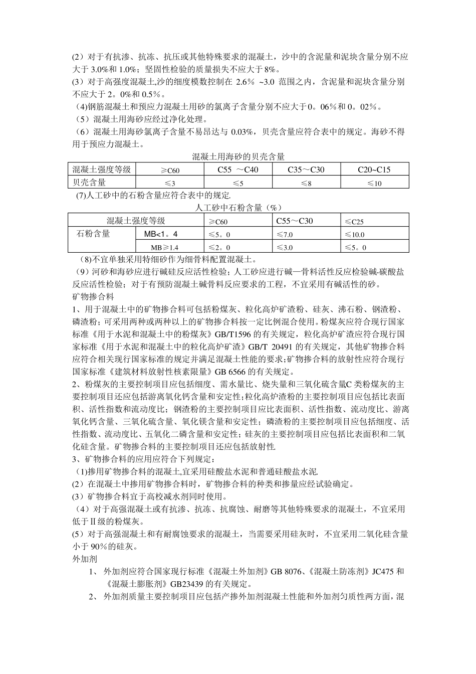 混凝土质量标准_第2页