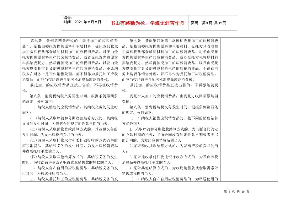 新旧消费税暂行条例和实施细则合并_第3页