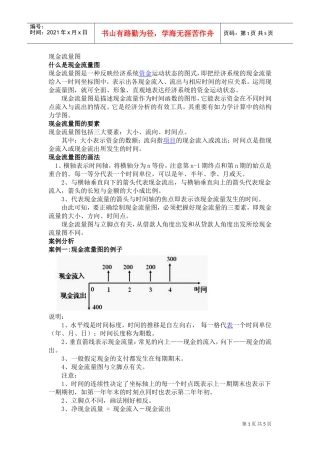 现金流量图(DOC5页)