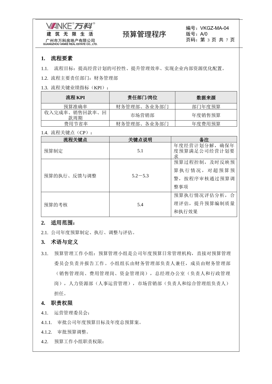 某地产预算管理程序_第3页