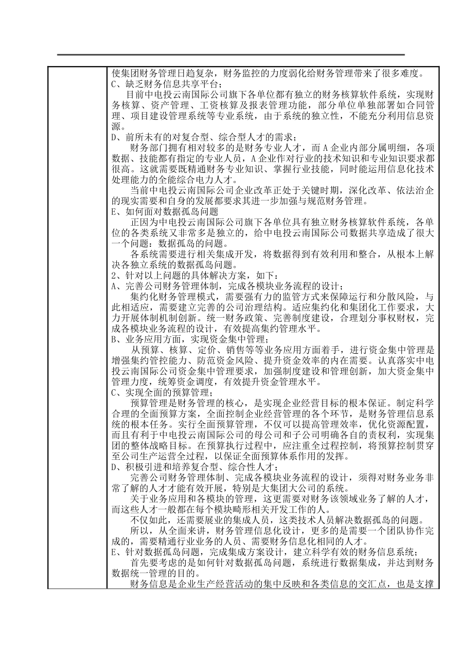 国际电力投资有限公司财务管理信息化建设分析_第2页