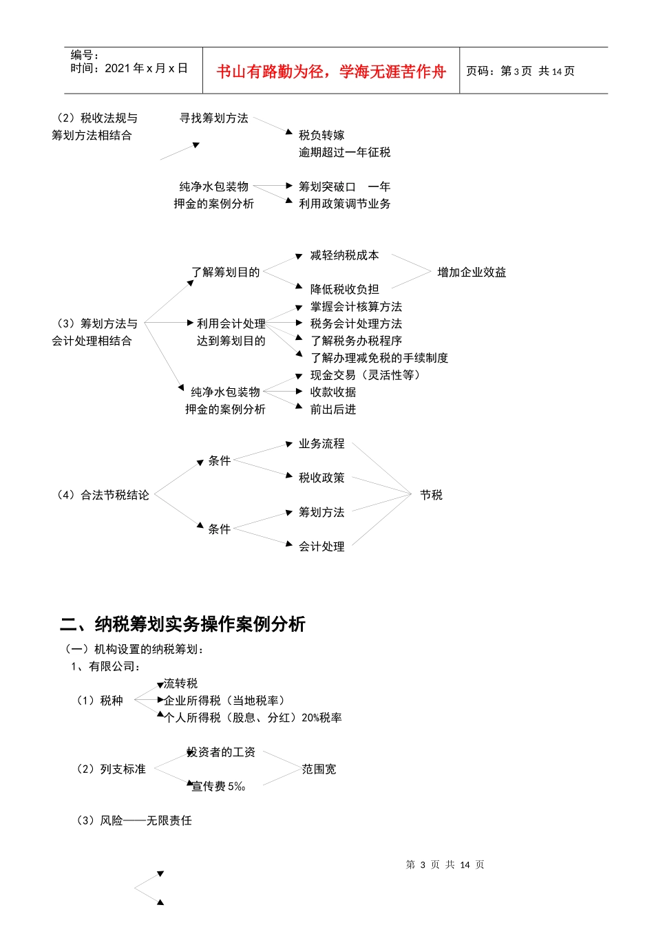纳税筹划实务操作(doc 15页)_第3页