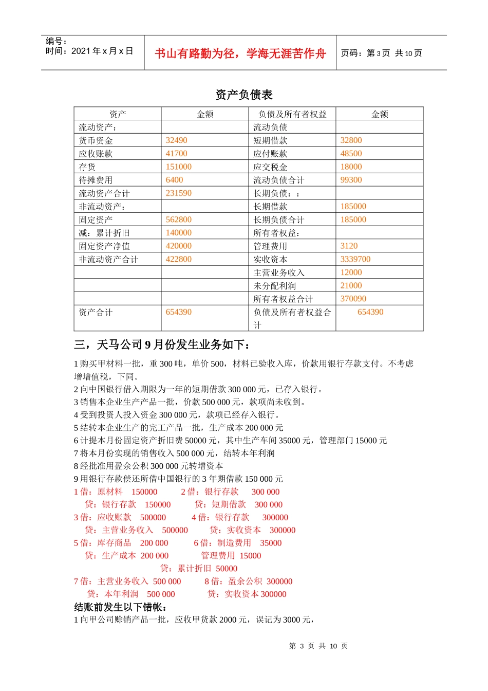 会计基础考试前必备资料_第3页