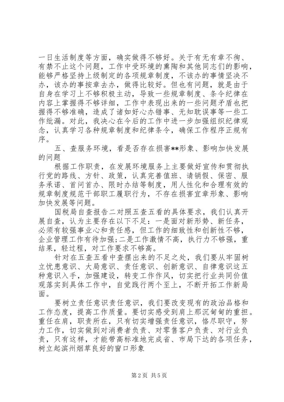 国税局自查报告_第2页