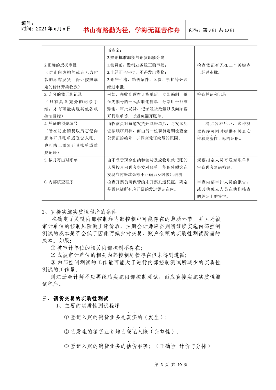第八章 收入循环审计_第3页