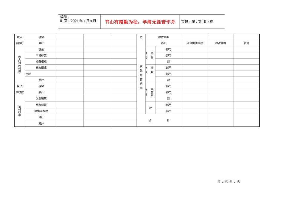 收支日報表_2_第2页