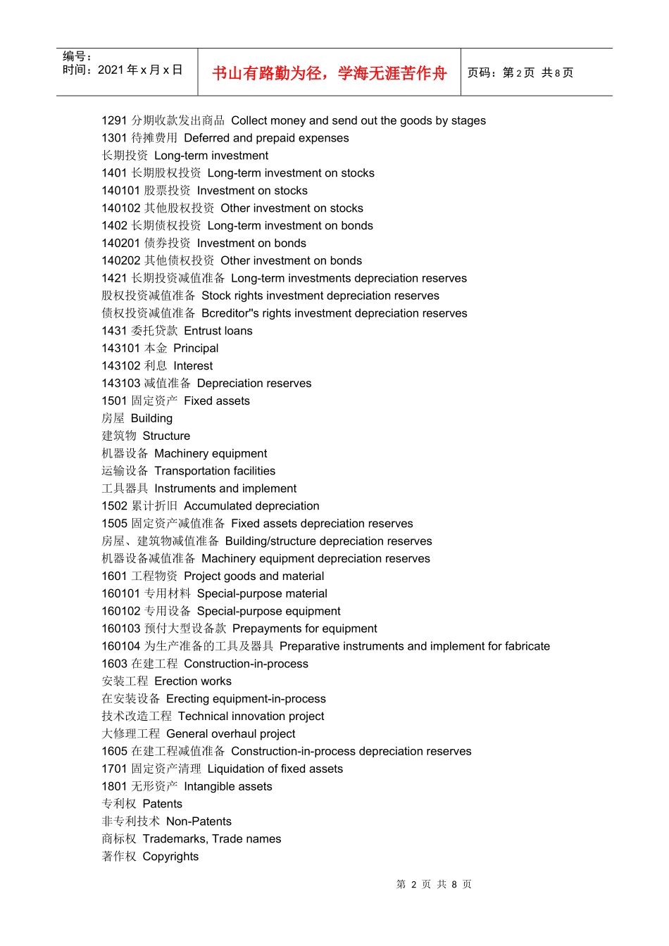 财务术语英文_第2页