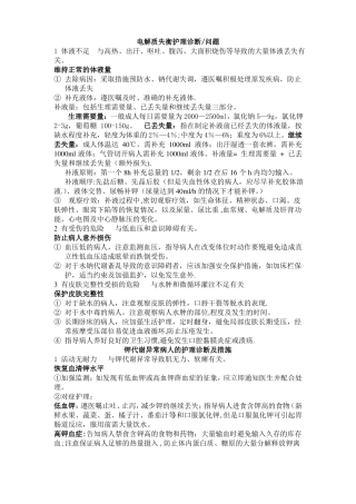 普外科常见疾病的护理诊断及护理措施