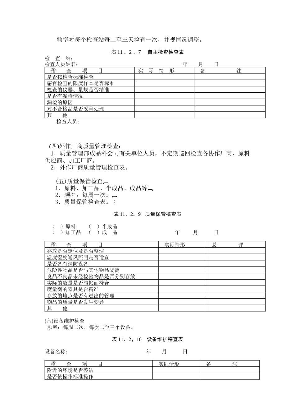 质量管理日常检查规定_第3页