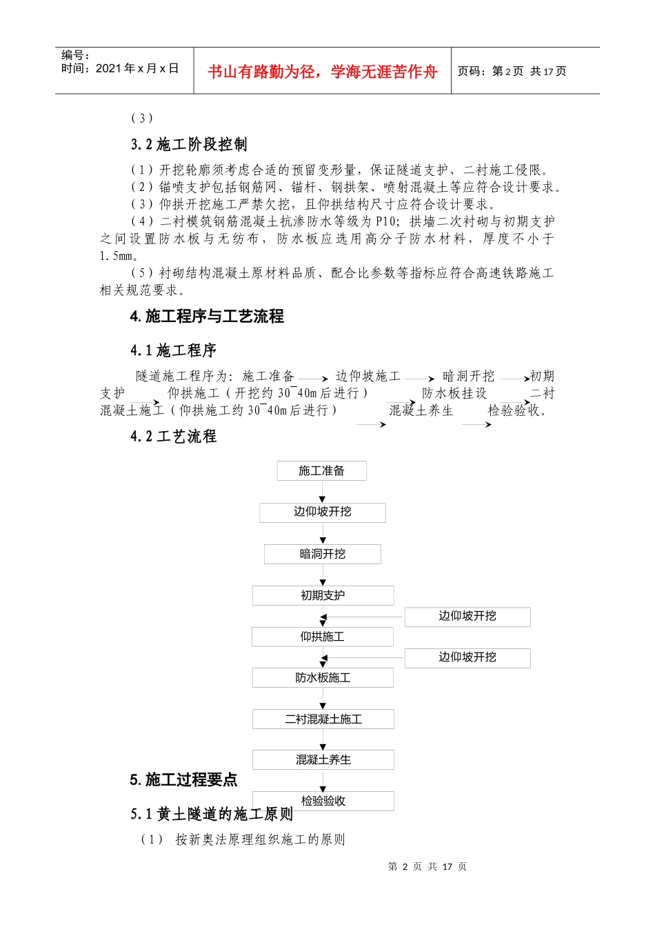 隧道工程-黄土隧道施工过程控制手册_第2页
