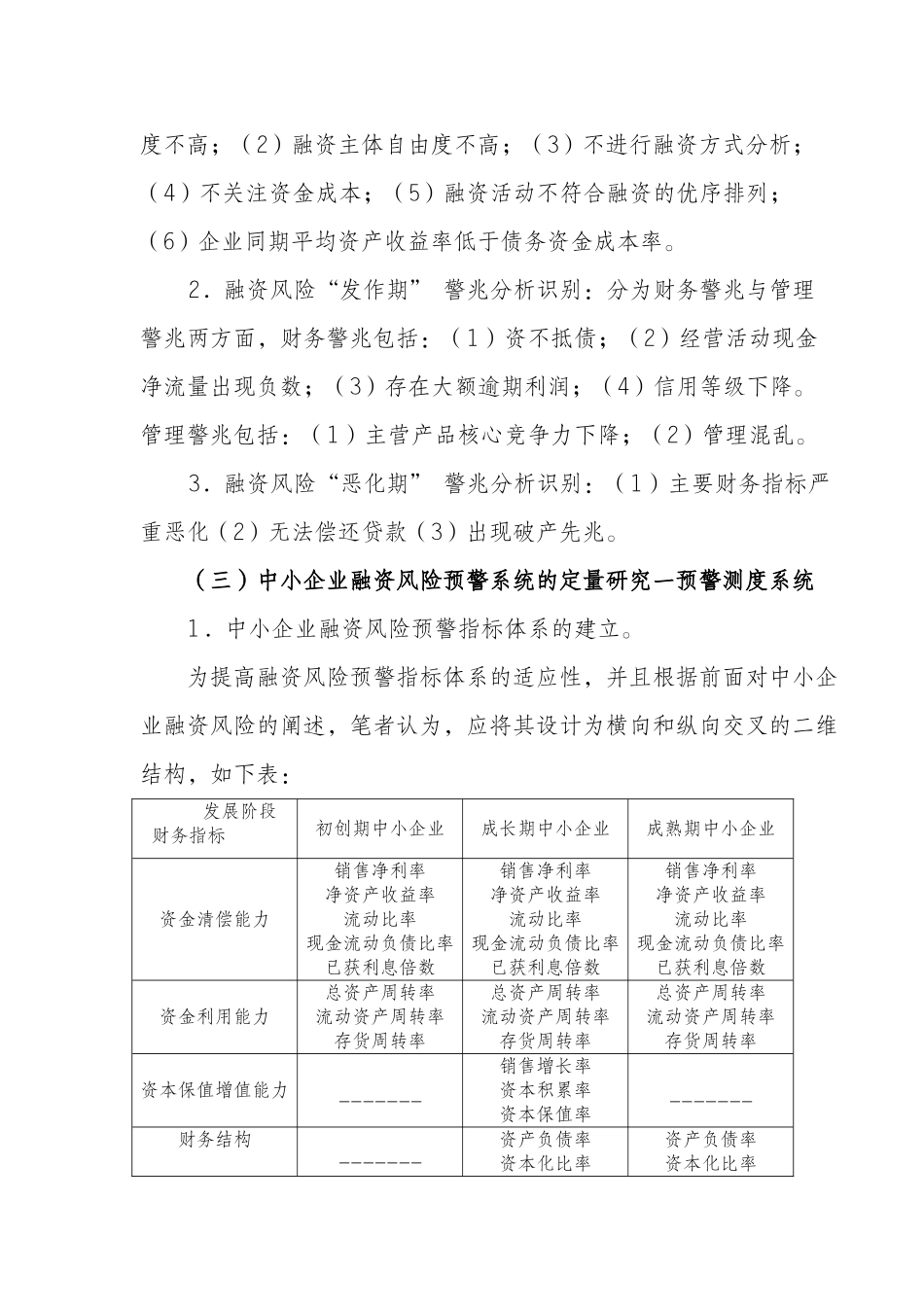 中小企业融资风险预警系统研讨_第3页