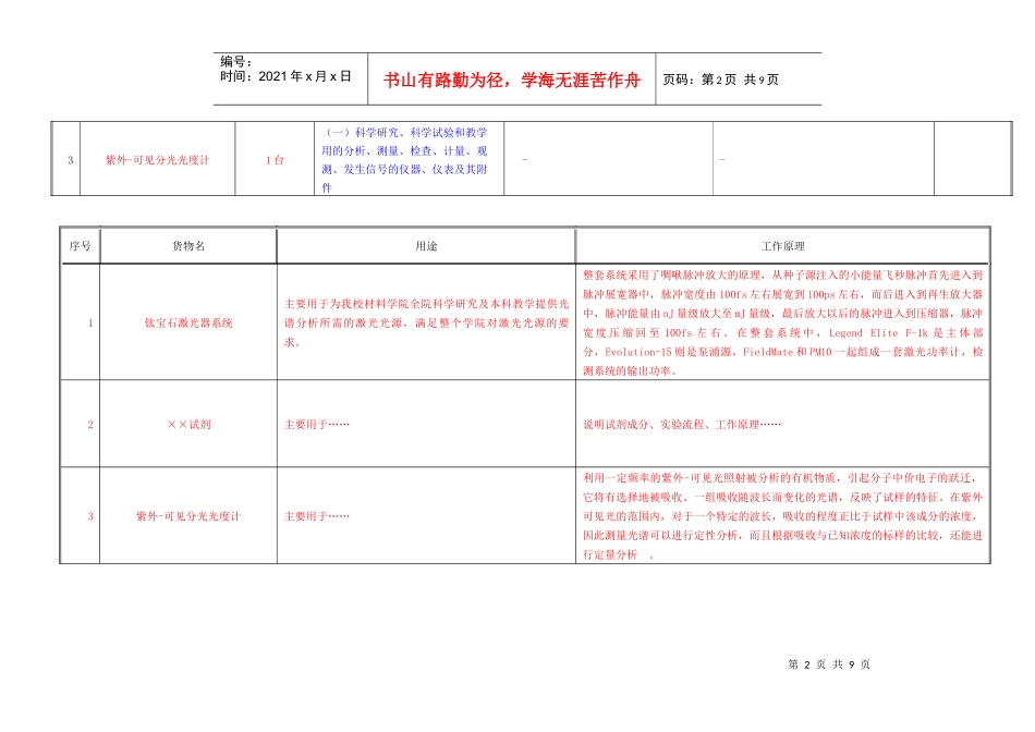 科教用品免税申请表_第2页
