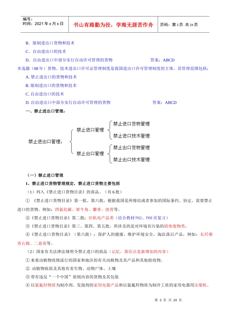 报关与对外贸易管制_第3页