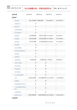 资产负债表及利润表-广钢