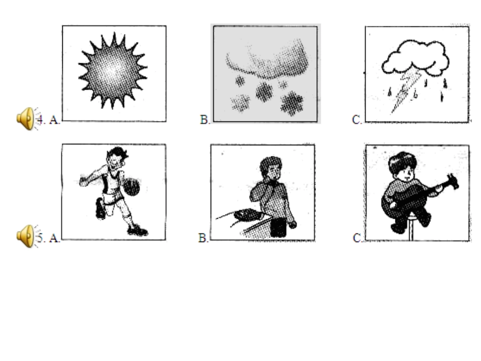 新目标八年级期末复习听力专题训练（四）_第3页
