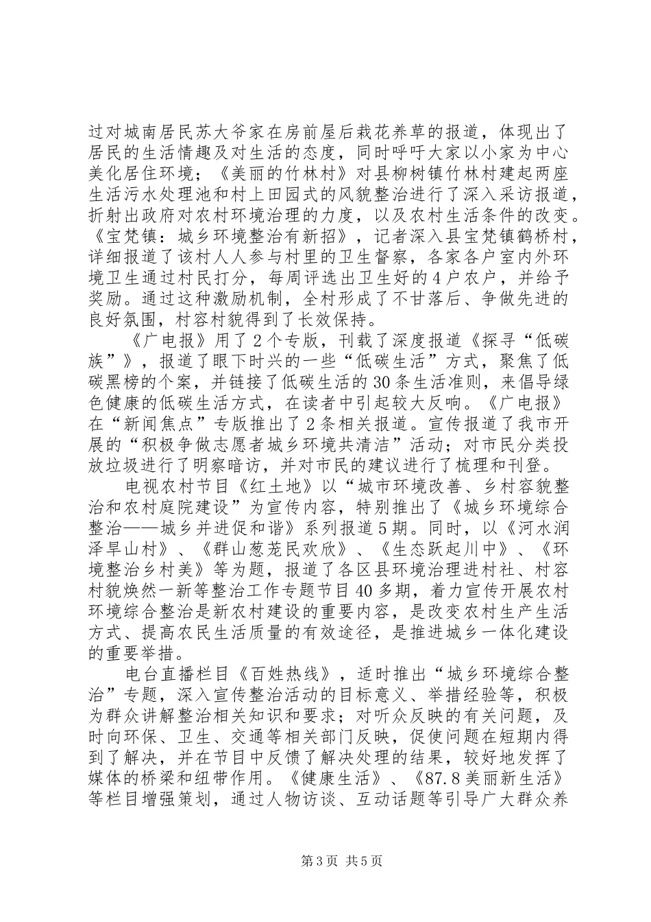 广电局城乡环境综治工作汇报_第3页