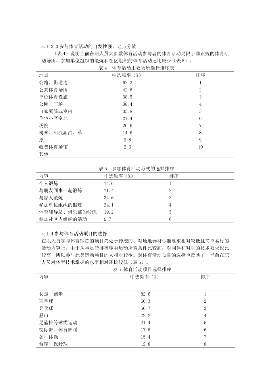 郑州市在职人员体育活动现状调查与分析_第3页