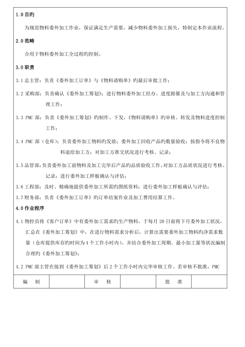 委外加工作业流程_第2页