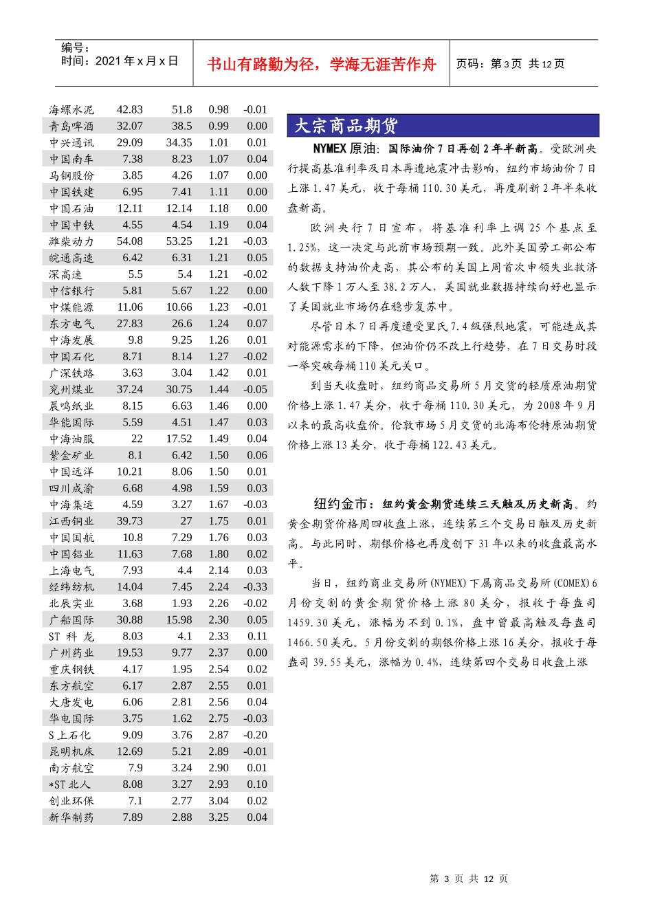 银河投资早参110408_第3页