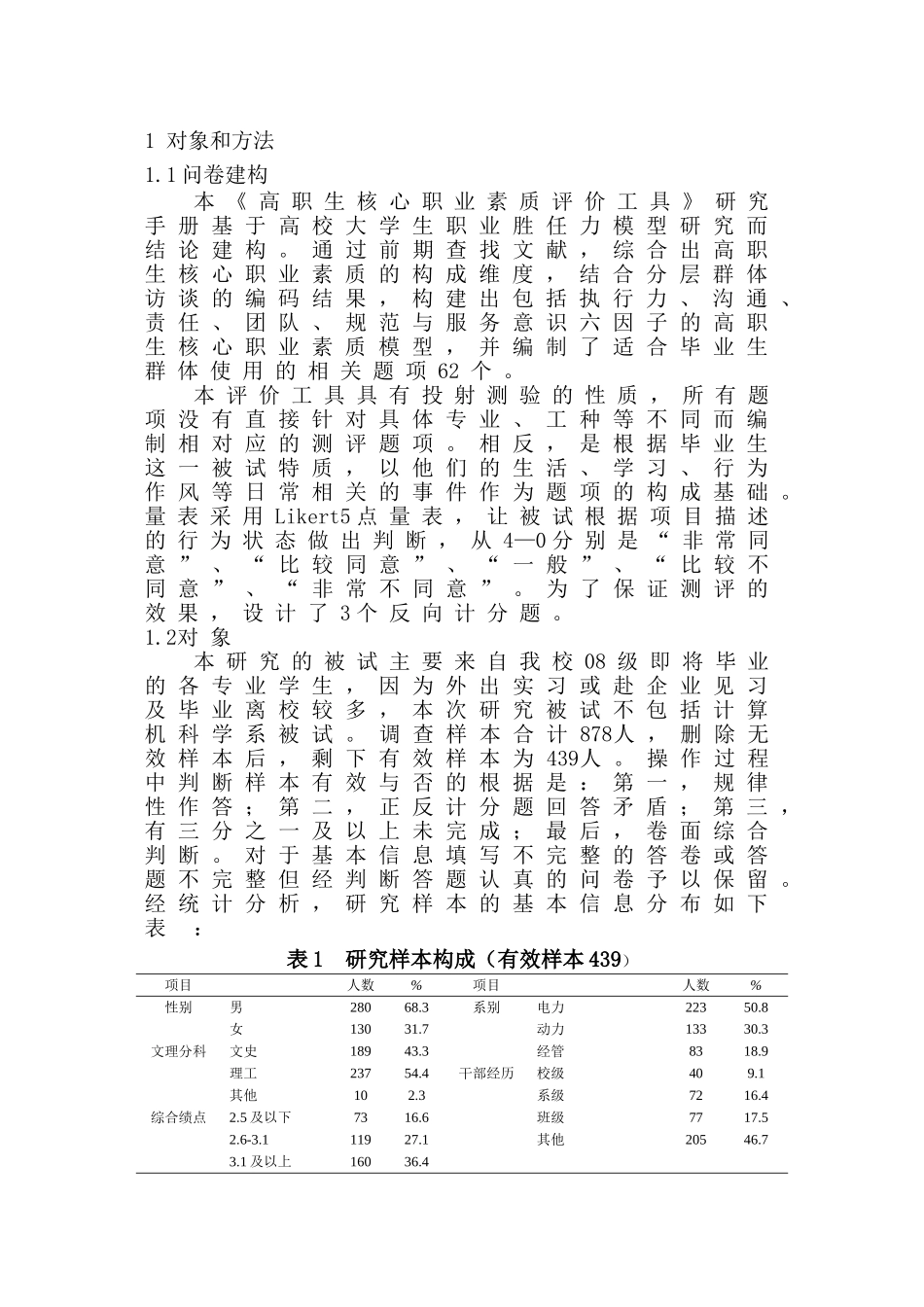 职业指导新技术、新方法或新工具推荐——大学生核心职业素质评价工具_第2页