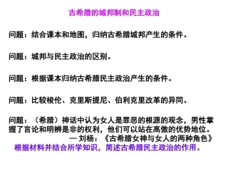 古希腊民主政治