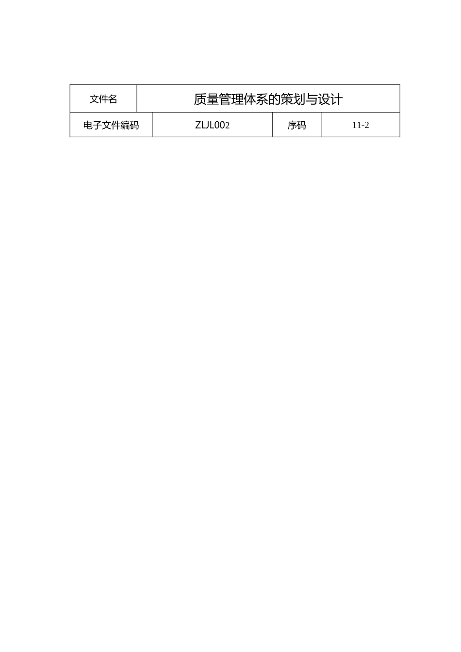 质量管理体系的策划与设计_第2页