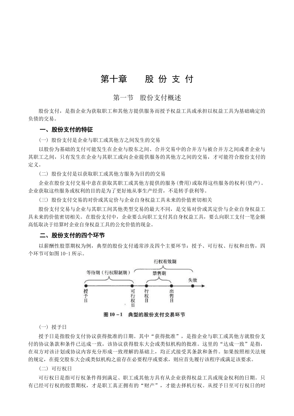 中级财务会计之股份支付_第1页