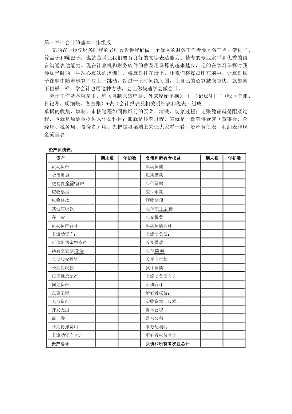 用心学会做会计第一章_第1页