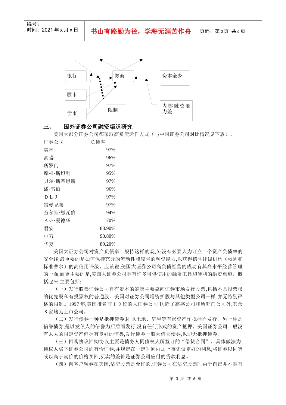 证券公司融资渠道研究(doc 10)_第3页