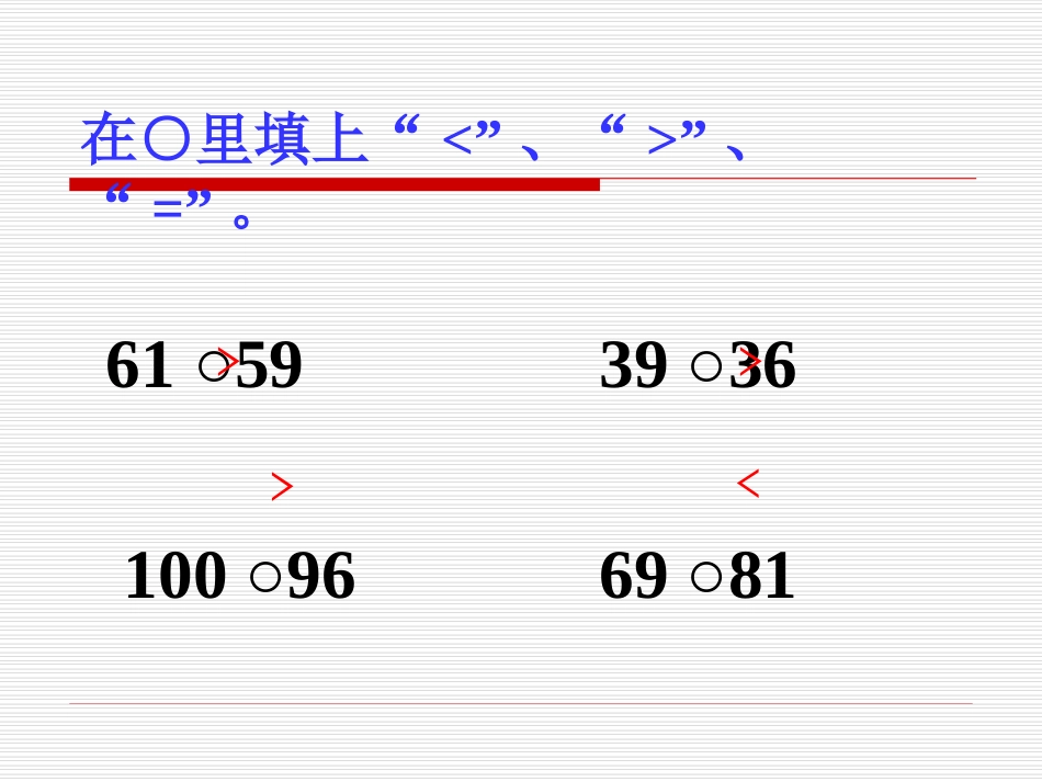 蔡家阳千以内数的大小比较课件_第2页