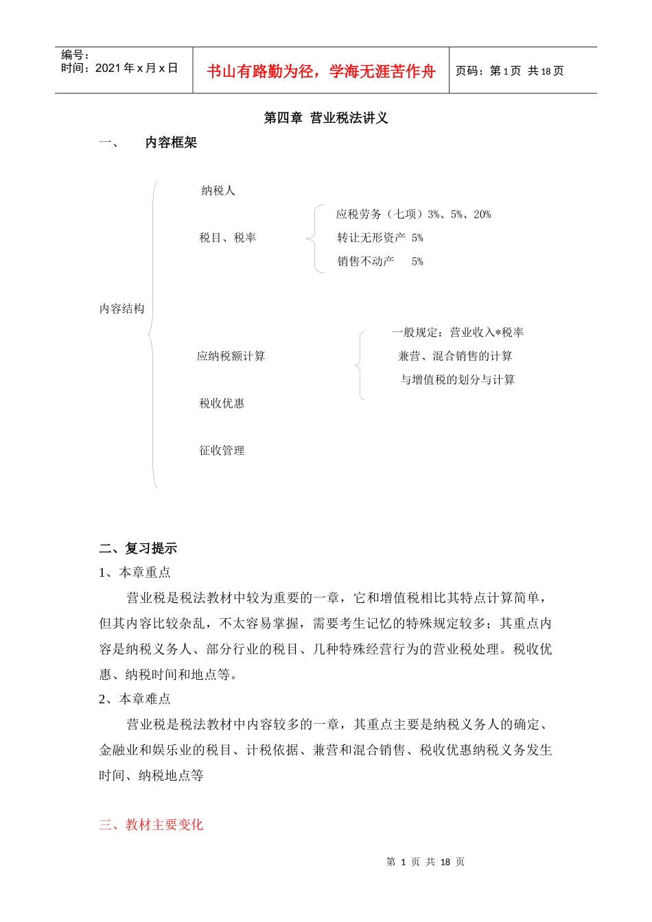 营业税法讲义_第1页