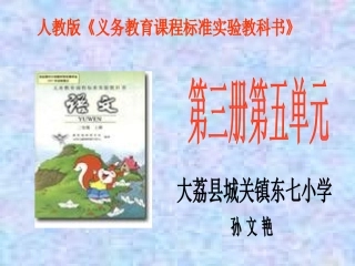 说课标,说教材,说建议
