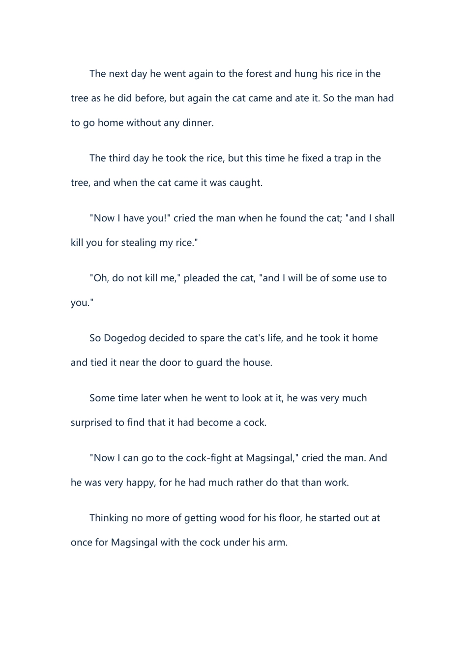 英语民间故事Dogedog_第2页