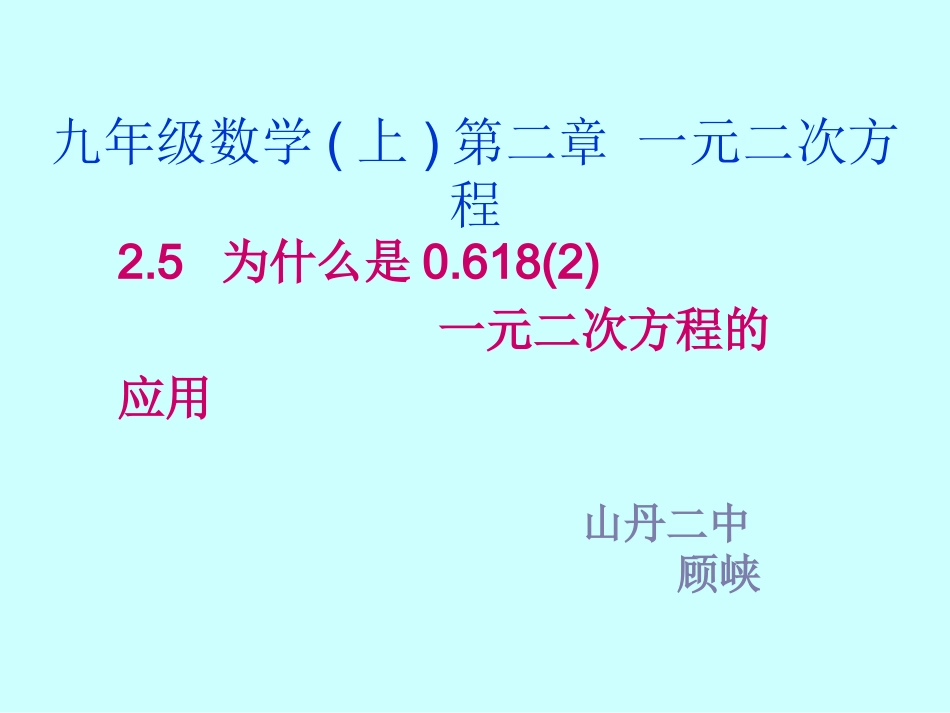 一元二次方程_第2页