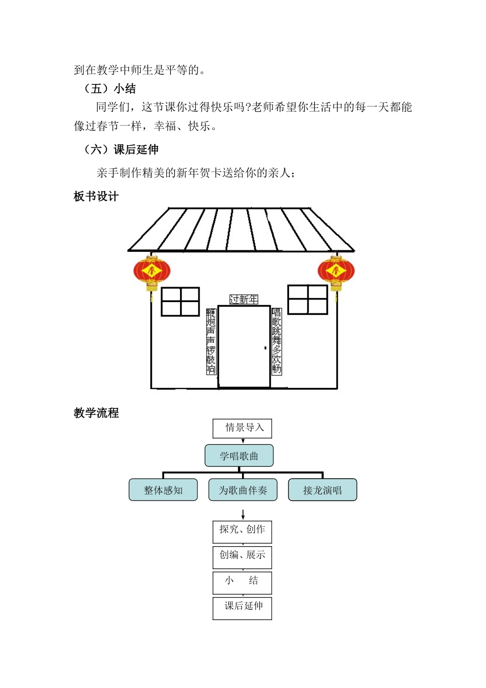 歌曲《过新年》教学设计_第3页