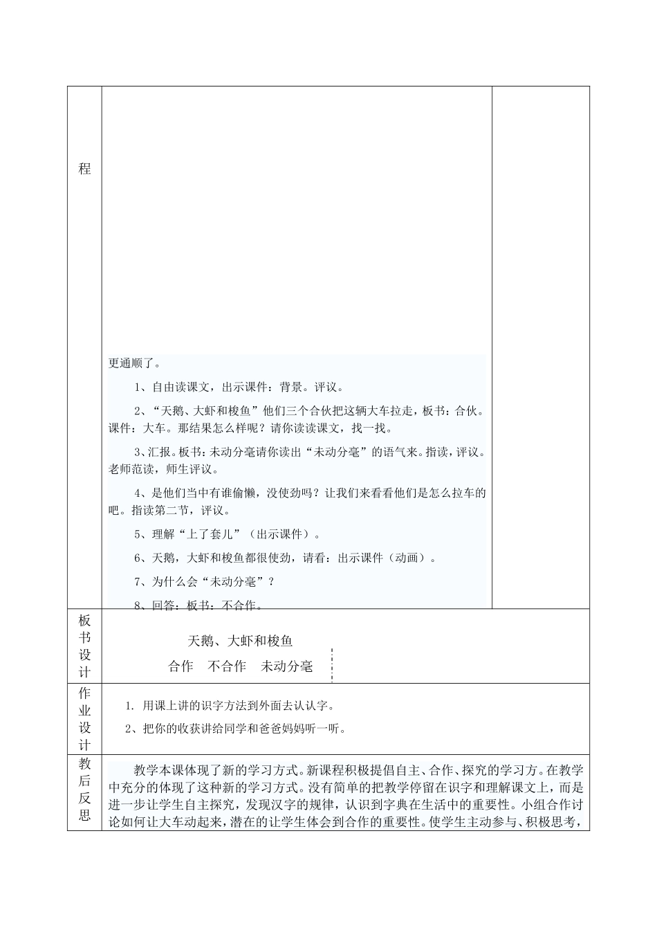 《天鹅、大虾和梭鱼》_第2页