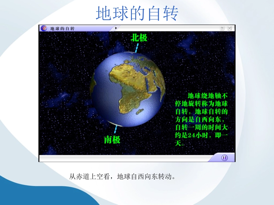 七年级上册地理12地球的运动(一)_第2页