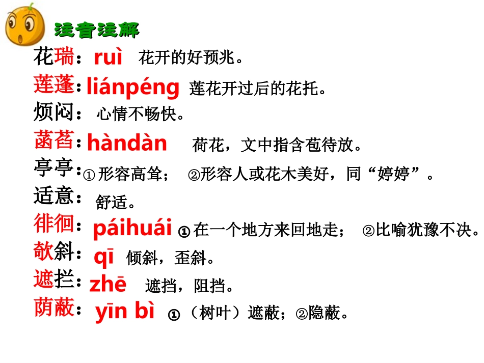 《荷叶母亲》课件（14页）_第3页