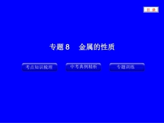 专题8_金属的性质