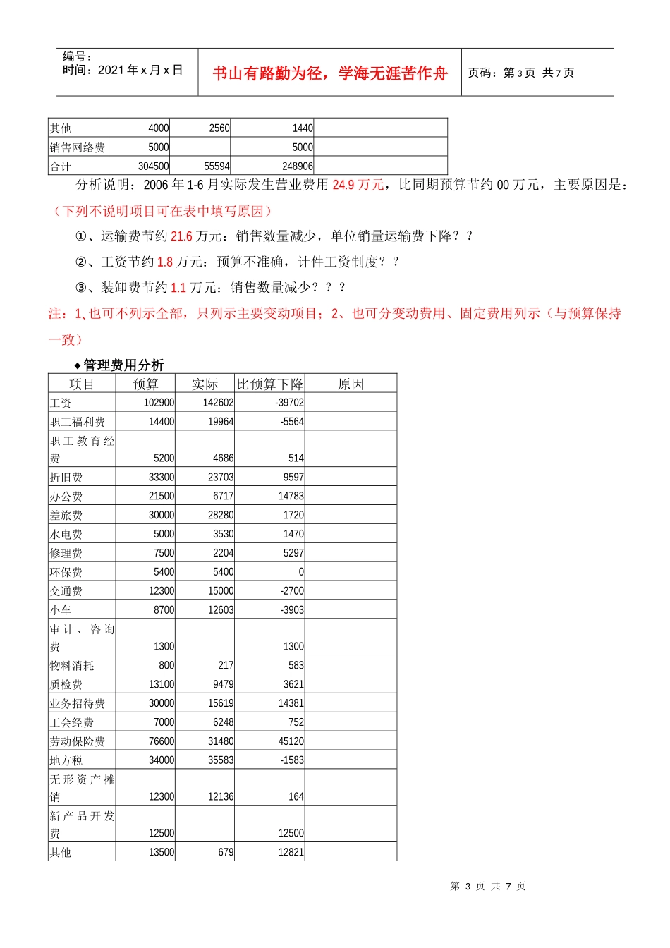 某年夏季度公司财务分析_第3页