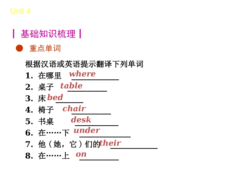 七年级上4--6单元复习资料_第3页