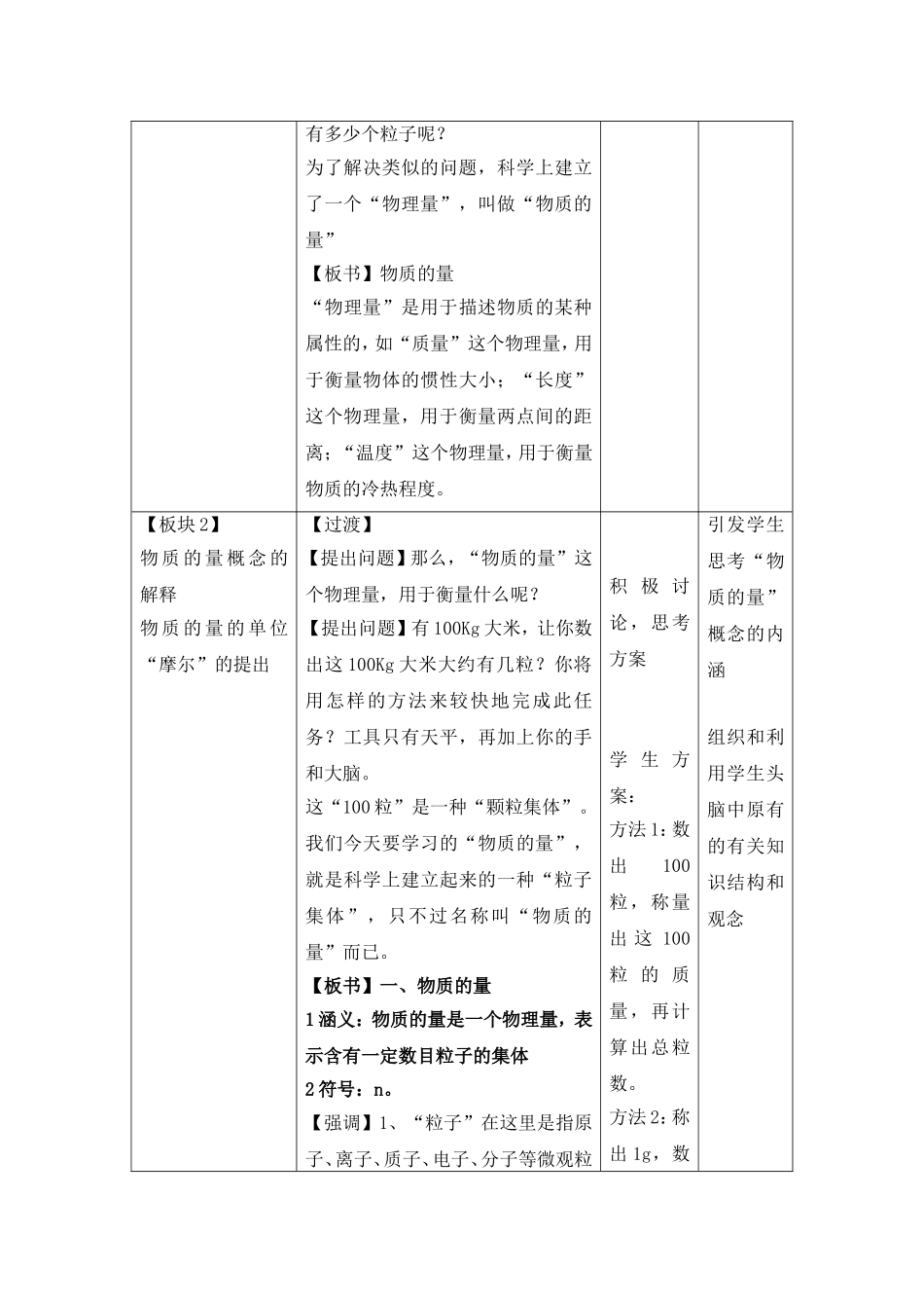 物质的量教学反思_第3页